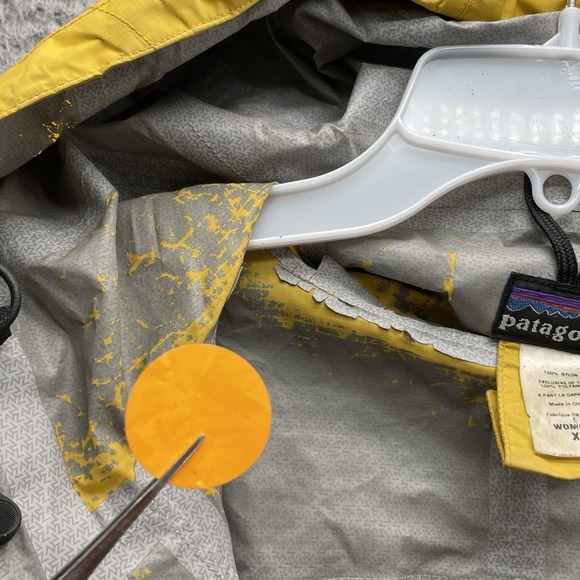 Patagonia Windbreaker Jacket Women's XL Waterproof Outdoor Hike Gorpcore Camping - Picture 8 of 12